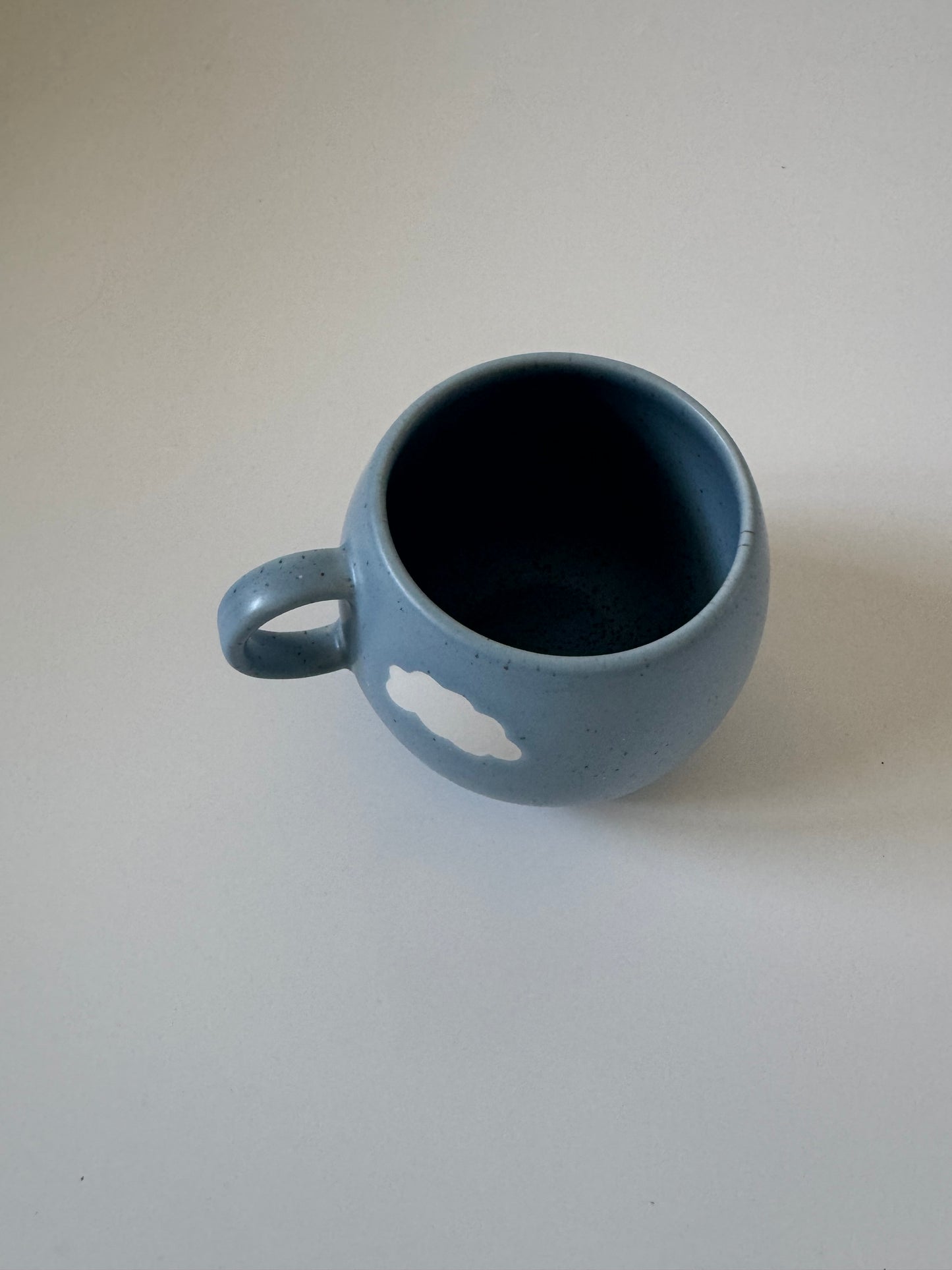 Tasse Wolken, Hellblau, 500ml