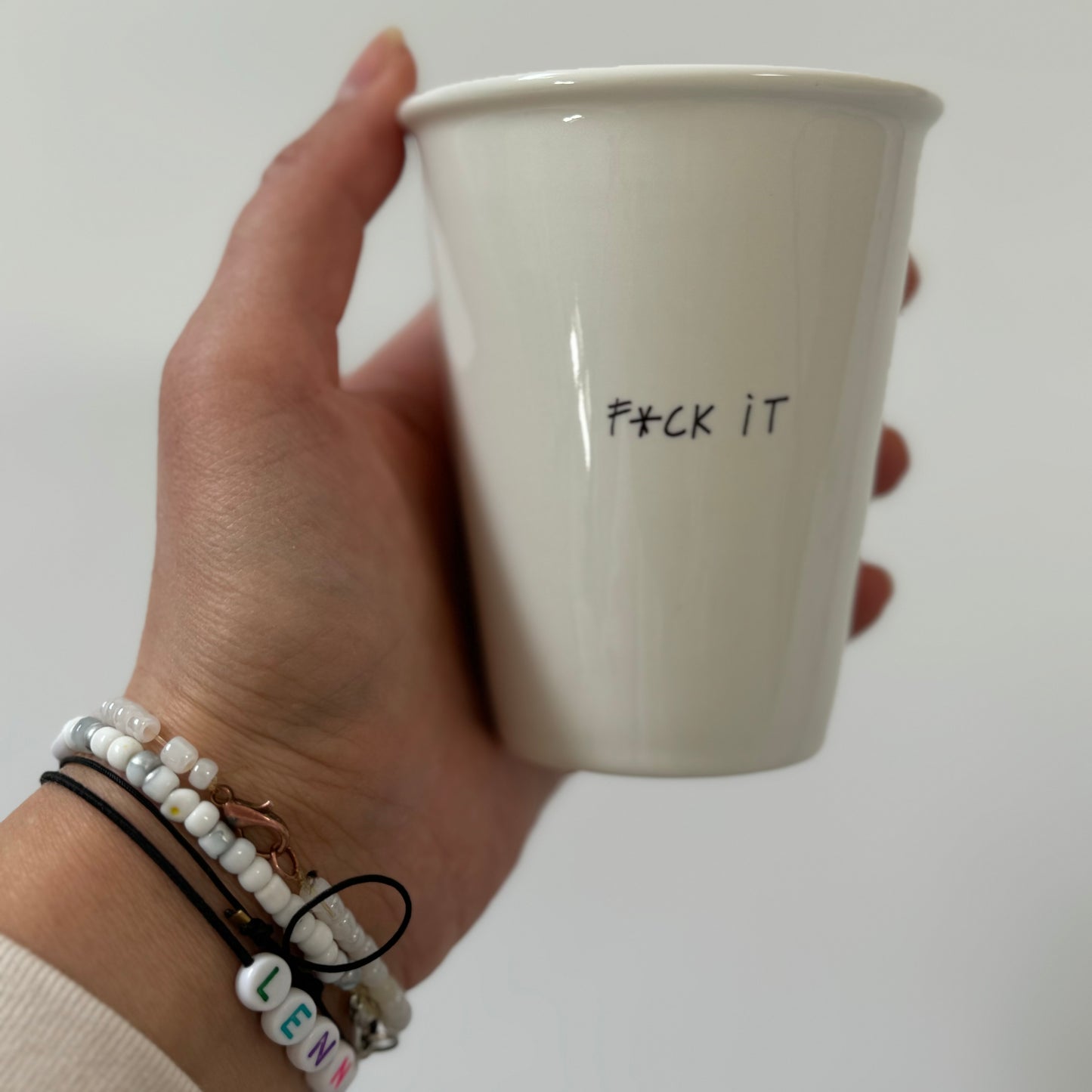 Becher ‚Fuck it’, 170ml