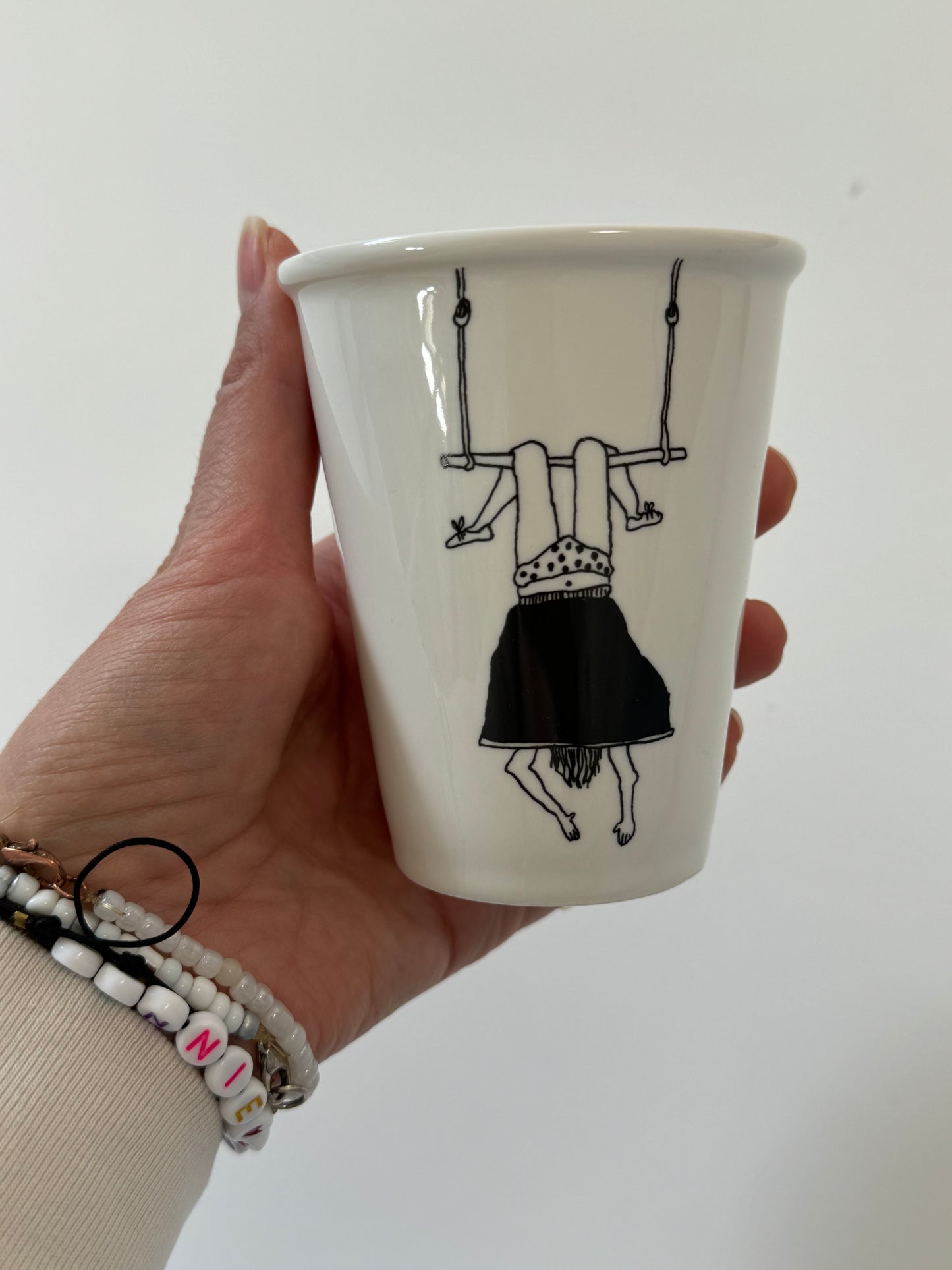 Becher ‚Trapez Girl‘, 170ml