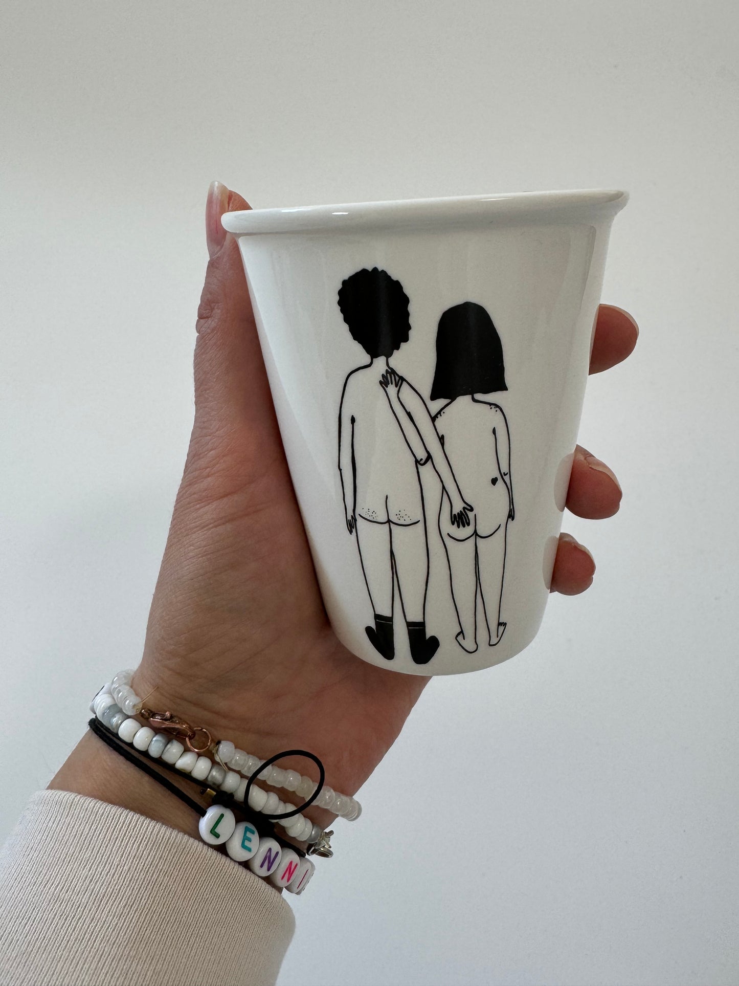 Becher ‚Naked Couple‘, 170ml