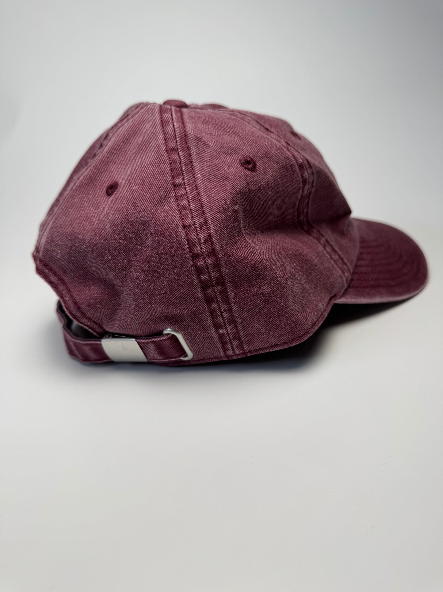 Cap 'Bad Hair Day', Granat washed