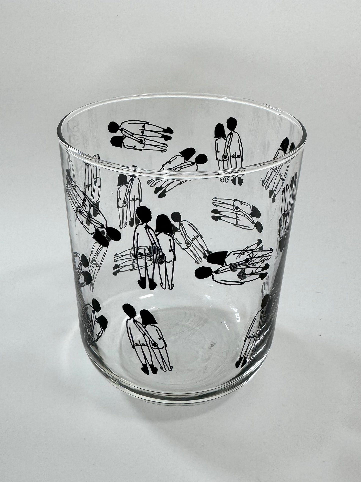 4 Gläser-Set 'Naked Couple'