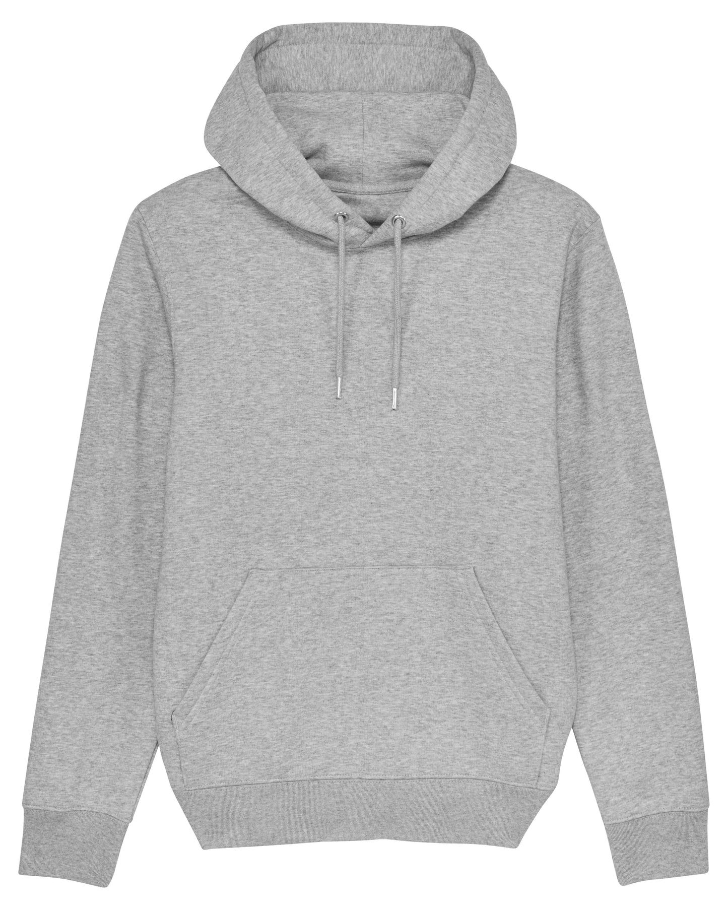 Hoodie Unisex 'Don't follow me, I'm lost too.': Heather Grey / Schwarz