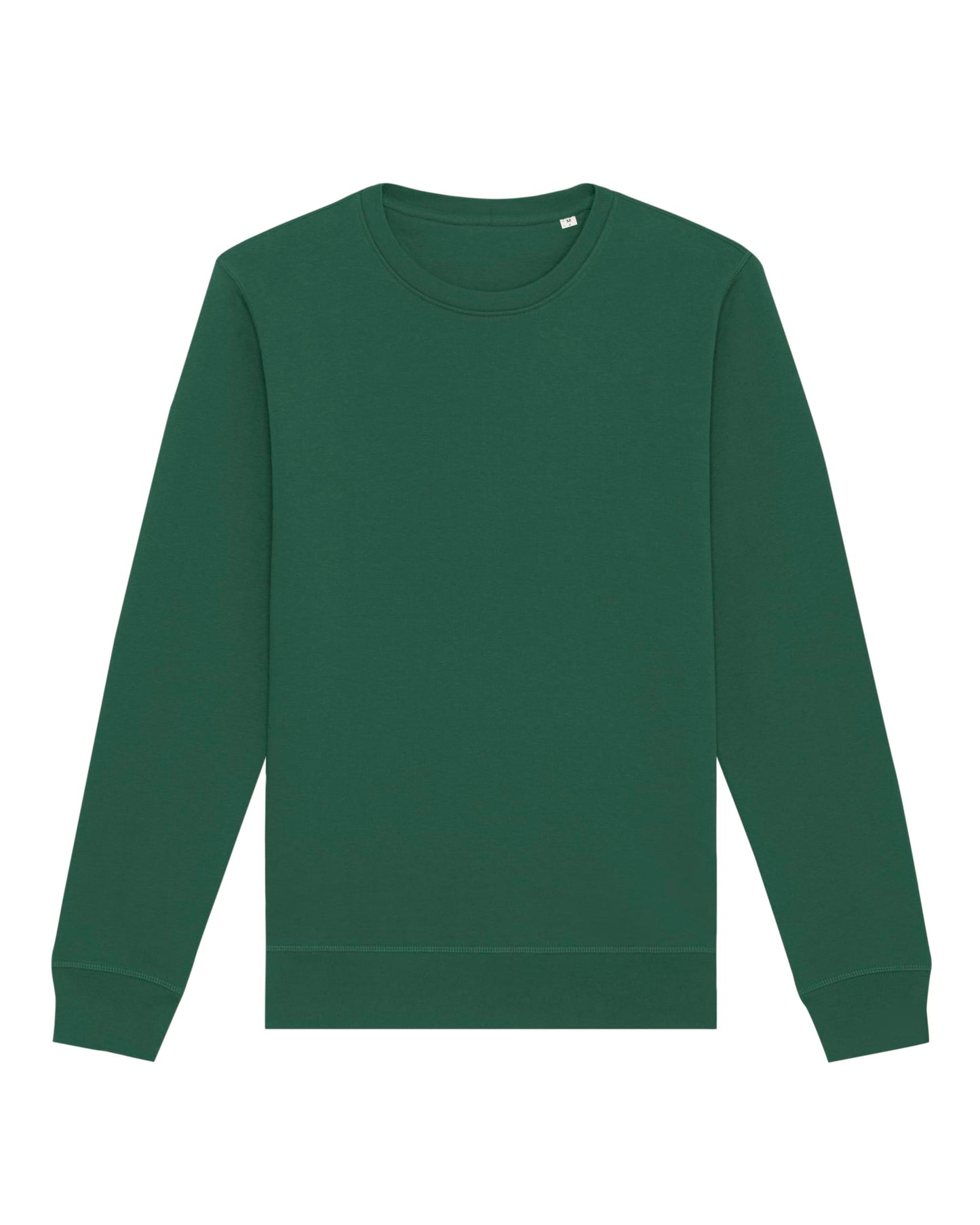 Sweatshirt Unisex 'Whatever.': Bottle Green / Neon Pink