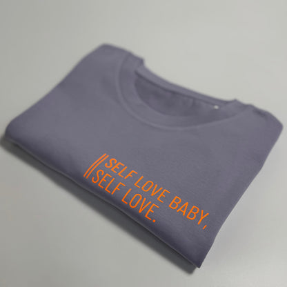 T-Shirt Frauen  'Trust the process.': Weiß / Neon Pink