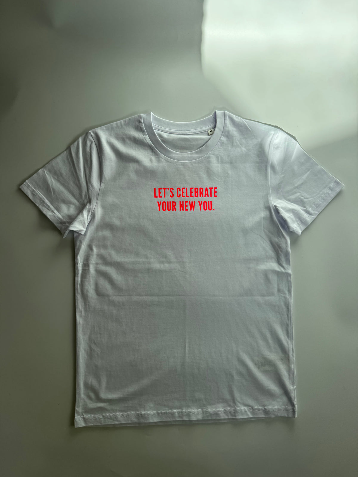 UNISEXSCHNITT, T-Shirt, PINK STYLE TOUR, 'Let’s celebrate your new you.‘