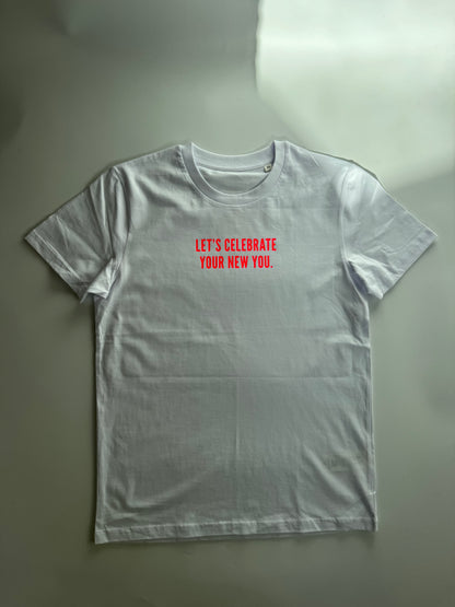UNISEXSCHNITT, T-Shirt, PINK STYLE TOUR, 'Let’s celebrate your new you.‘