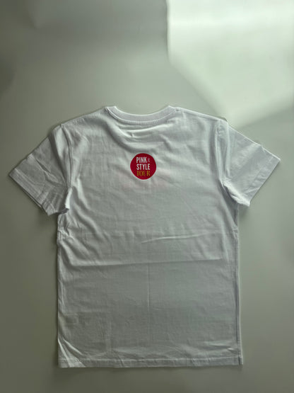 UNISEXSCHNITT, T-Shirt, PINK STYLE TOUR, 'Let’s celebrate your new you.‘