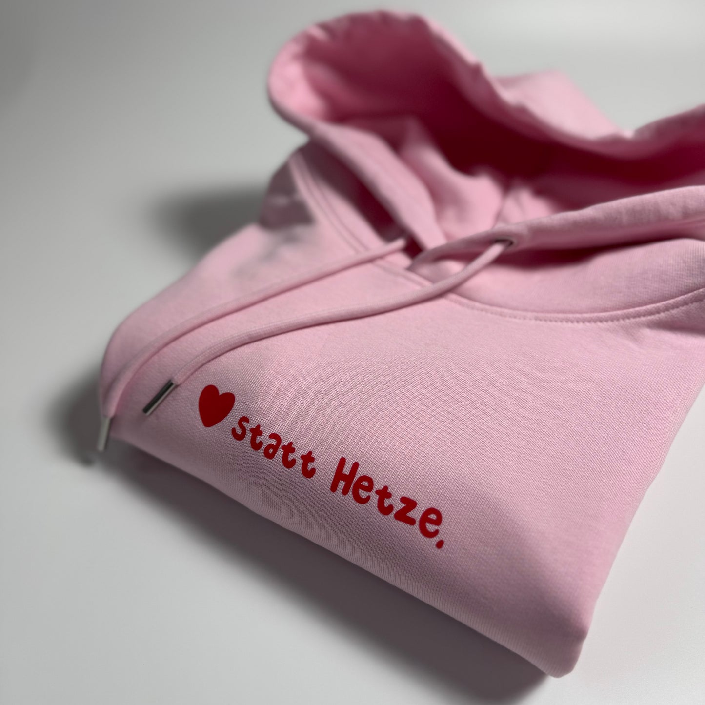 Hoodie Unisex, Frau Zauberschön: Rosa / Rot