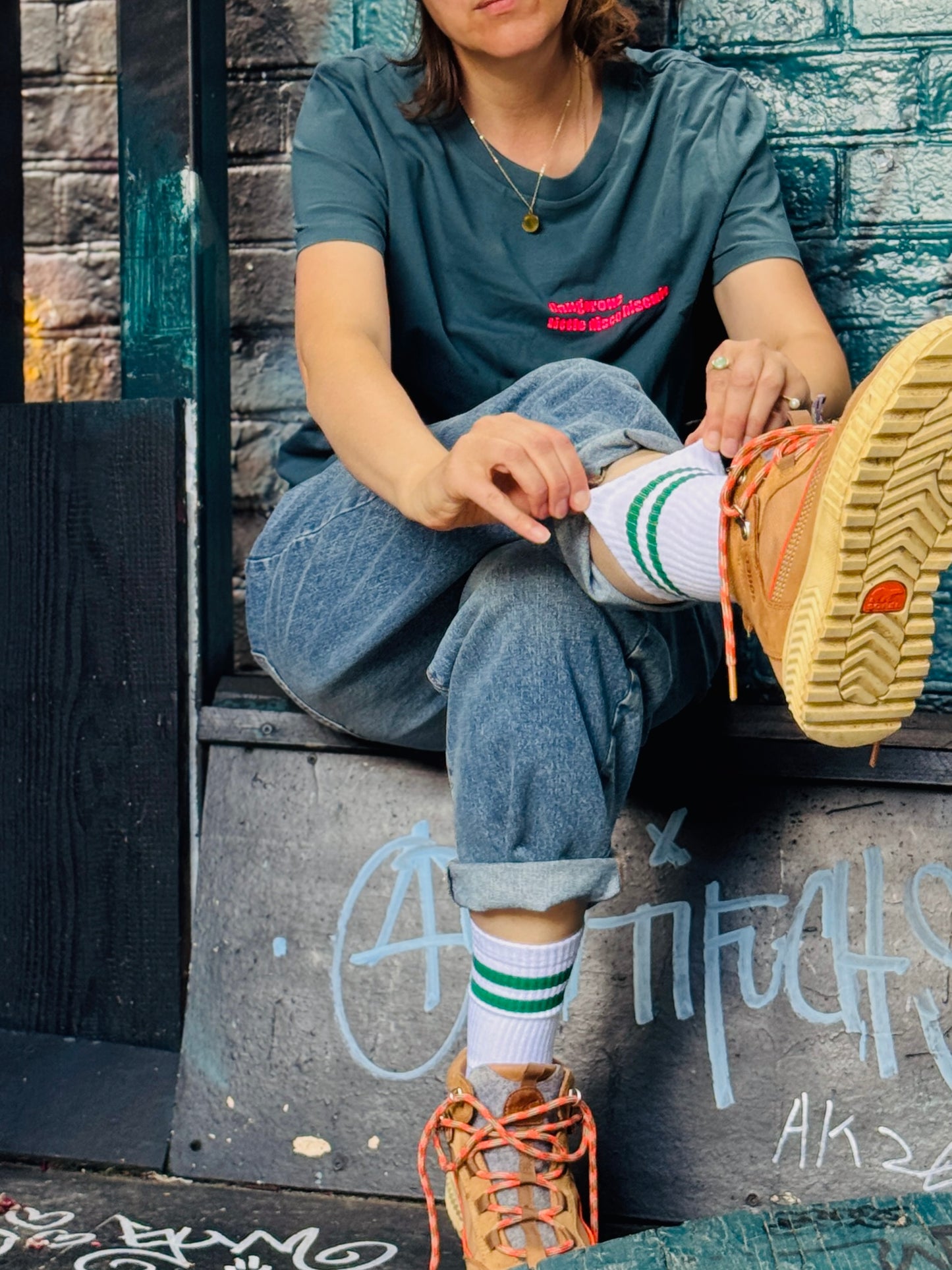 Socken Tennis - Lila