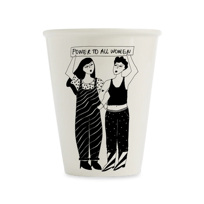 Becher ‚power to all women‘ 170ml