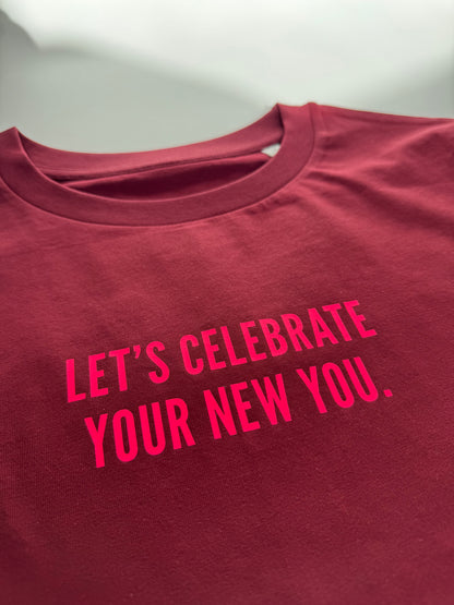 FRAUENSCNITT, T-Shirt, PINK STYLE TOUR, 'Let’s celebrate your new you.‘