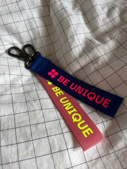 Schlüsselanhänger, ‚Be unique’