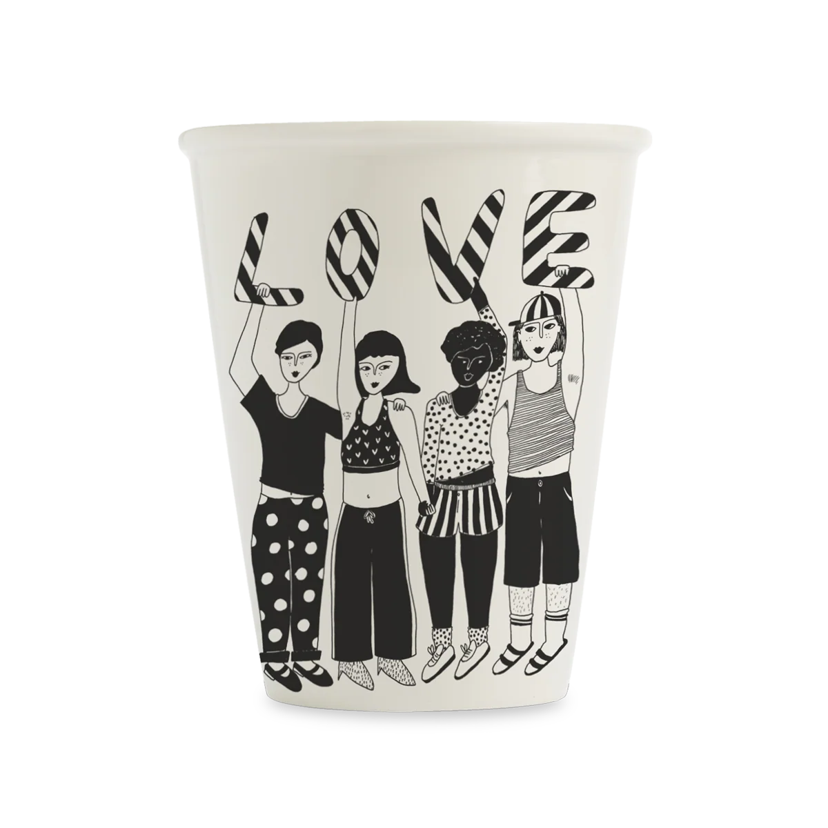 Becher ‚love‘ 170ml