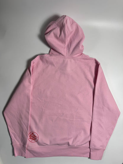 Hoodie Unisex, Frau Zauberschön: Rosa / Rot