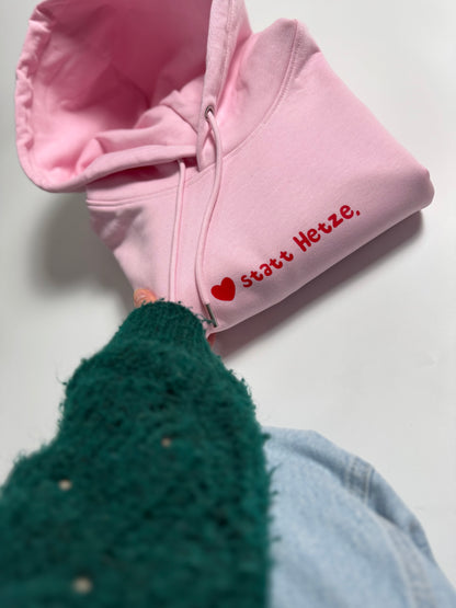 Hoodie Unisex, Frau Zauberschön: Rosa / Rot