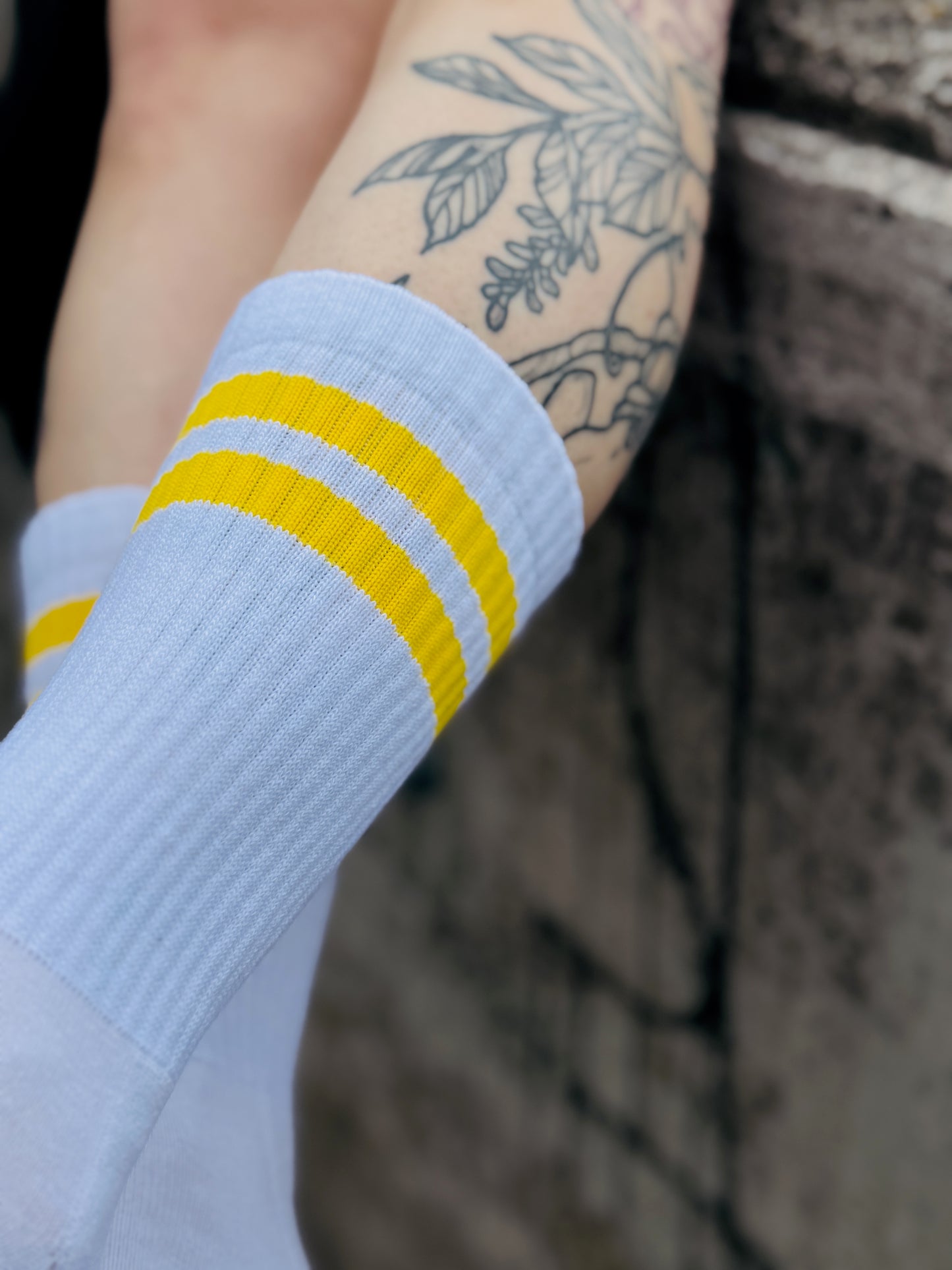 Socken Tennis - Gelb