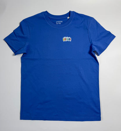 T-Shirt Unisex ‚Bäähm!‘: blau