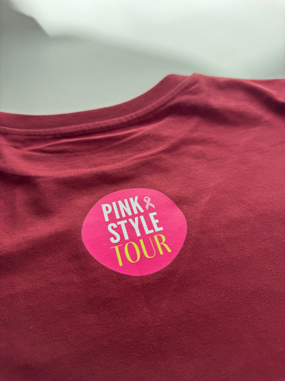 FRAUENSCNITT, T-Shirt, PINK STYLE TOUR, 'Let’s celebrate your new you.‘