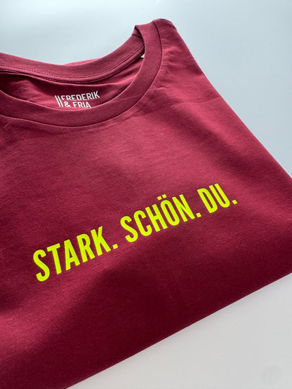 FRAUENSCHNITT, T-Shirt, PINK STYLE TOUR, 'Stark.Schön.Du.'
