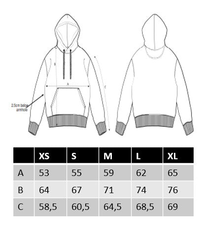 Hoodie Unisex, ‚Cheers Queers‘, Flieder / Neon Orange