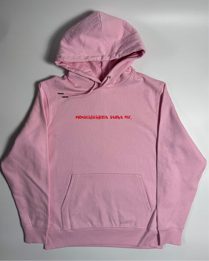 Hoodie Unisex, Frau Zauberschön: Rosa / Rot