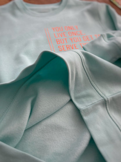 Tennis Sweatshirt. Unisex. Sustainable & Fair.