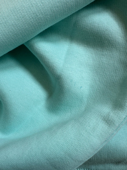 Reduzierte B-Ware: Sweatshirt Unisex 'hej': Caribean Blue / Neon Orange, Größe L