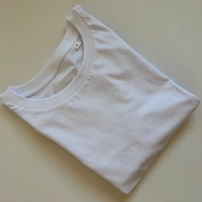 Reduzierte B-Ware: T-Shirt, Frauen, Weiß / Aufdruck frei wählbar, Größen S, XL