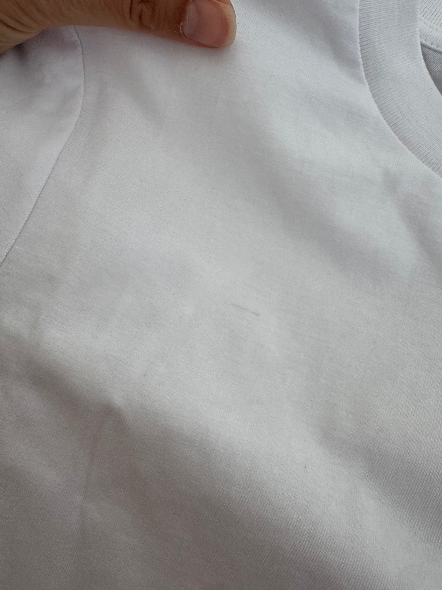 Reduzierte B-Ware: T-Shirt, Frauen, Weiß / Aufdruck frei wählbar, Größen S, XL