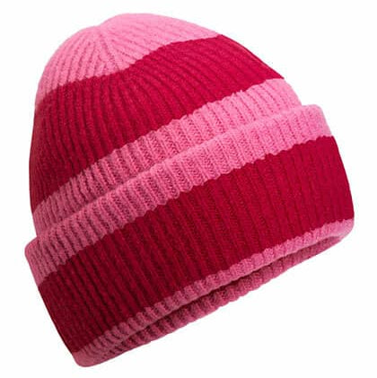 Mütze, rot / rosa