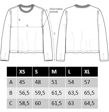 Longsleeve, Frauen ‚Magic‘ Apricot / Blau, Neon Pink