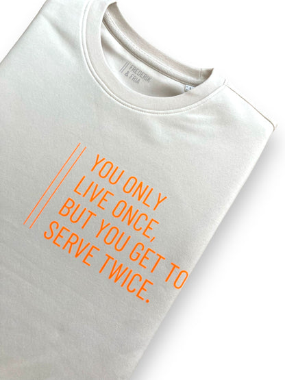 Tennis Sweatshirt. Unisex. Sustainable & Fair.