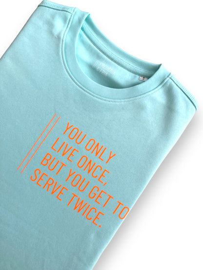Tennis sweatshirt. Unisex. Sustainable & fair.