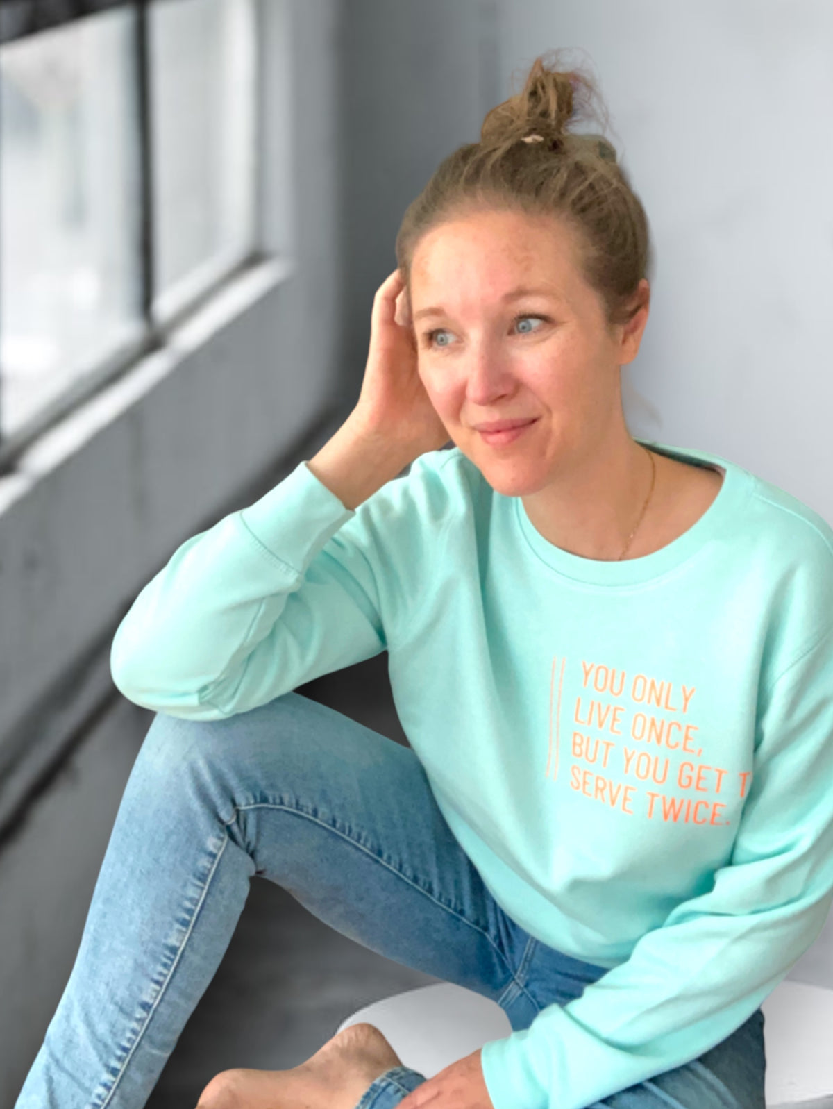 Tennis sweatshirt. Unisex. Sustainable & fair.