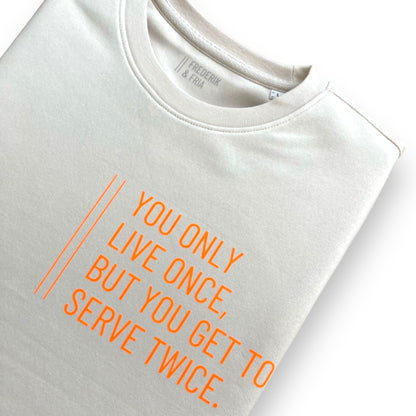 Tennis Sweatshirt. Unisex. Sustainable & Fair.