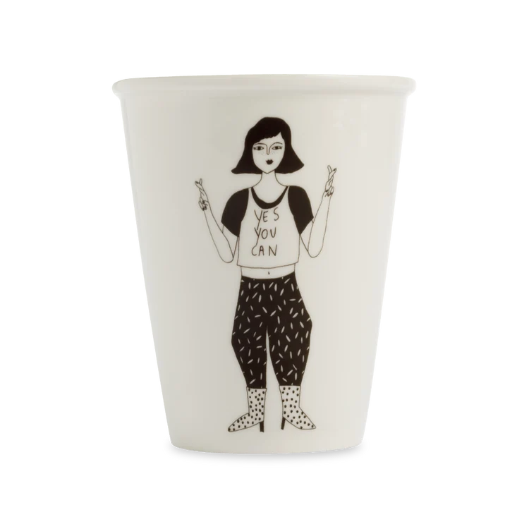 Becher ‚Yes you can‘ 170ml